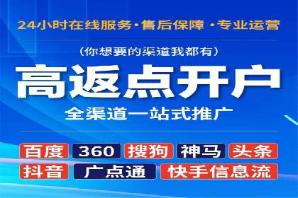 搜索开户返点案例分享：如何赚取丰厚回报